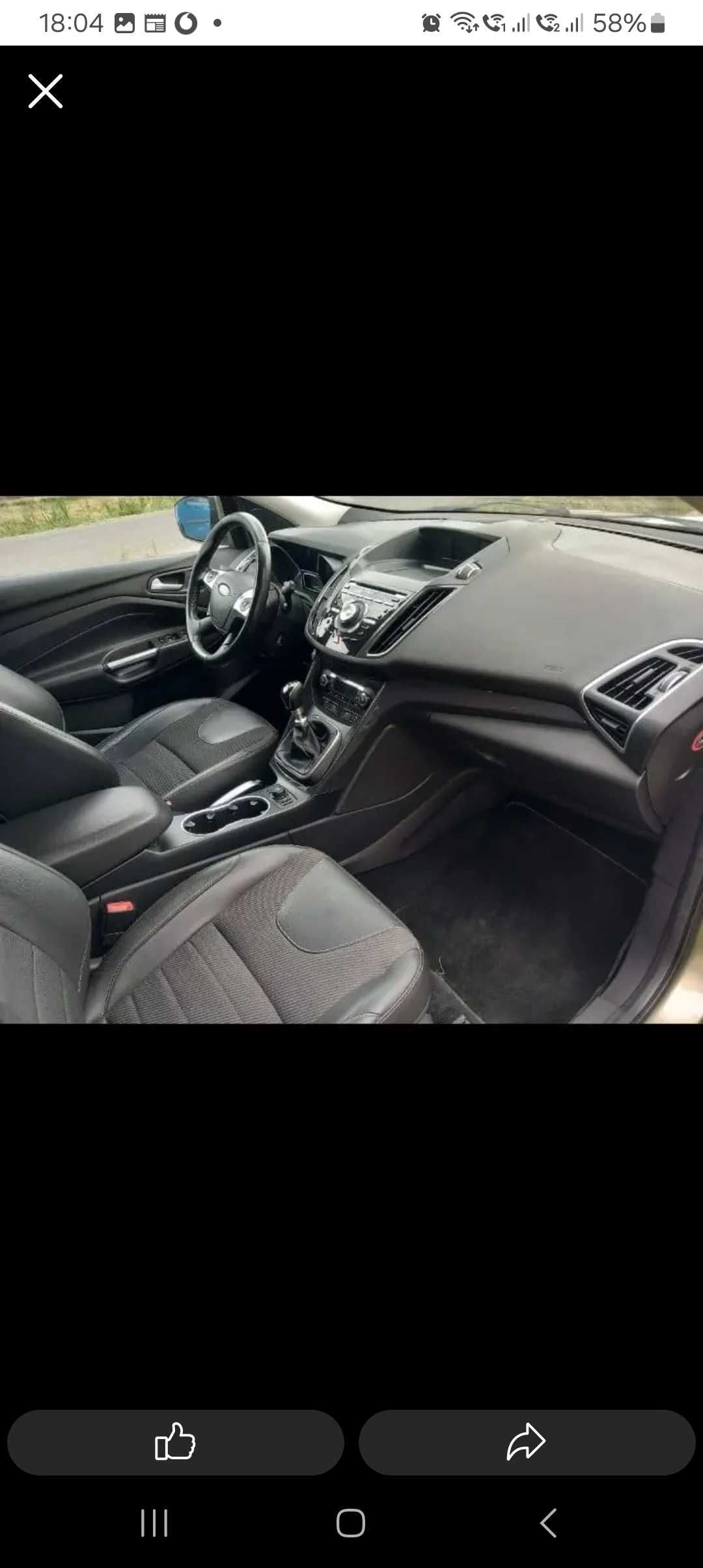 Vand Ford kuga Titanium