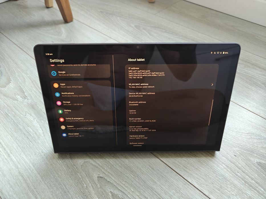 Lenovo Yoga Tab 11 256 GB