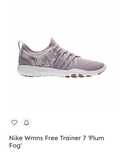 Кроссовки Nike Free RN сиреневые лавандовые 36,5
