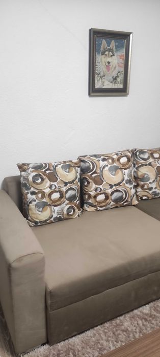 Ъглов диван разтегателен