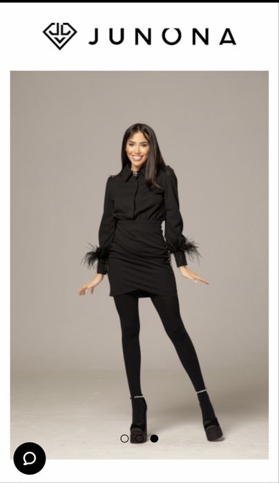 Рокля с пера Junona