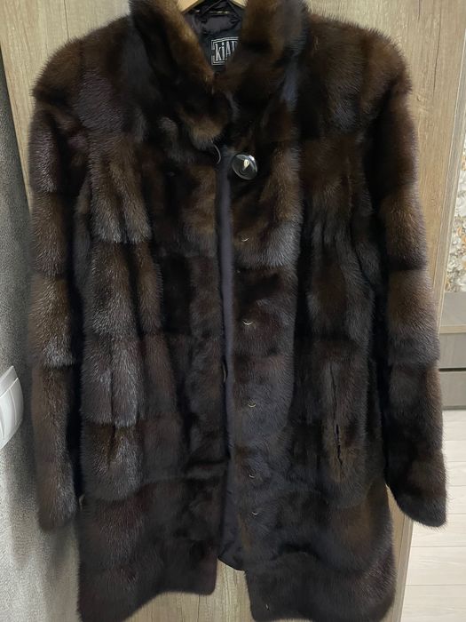 Норковая шуба бу