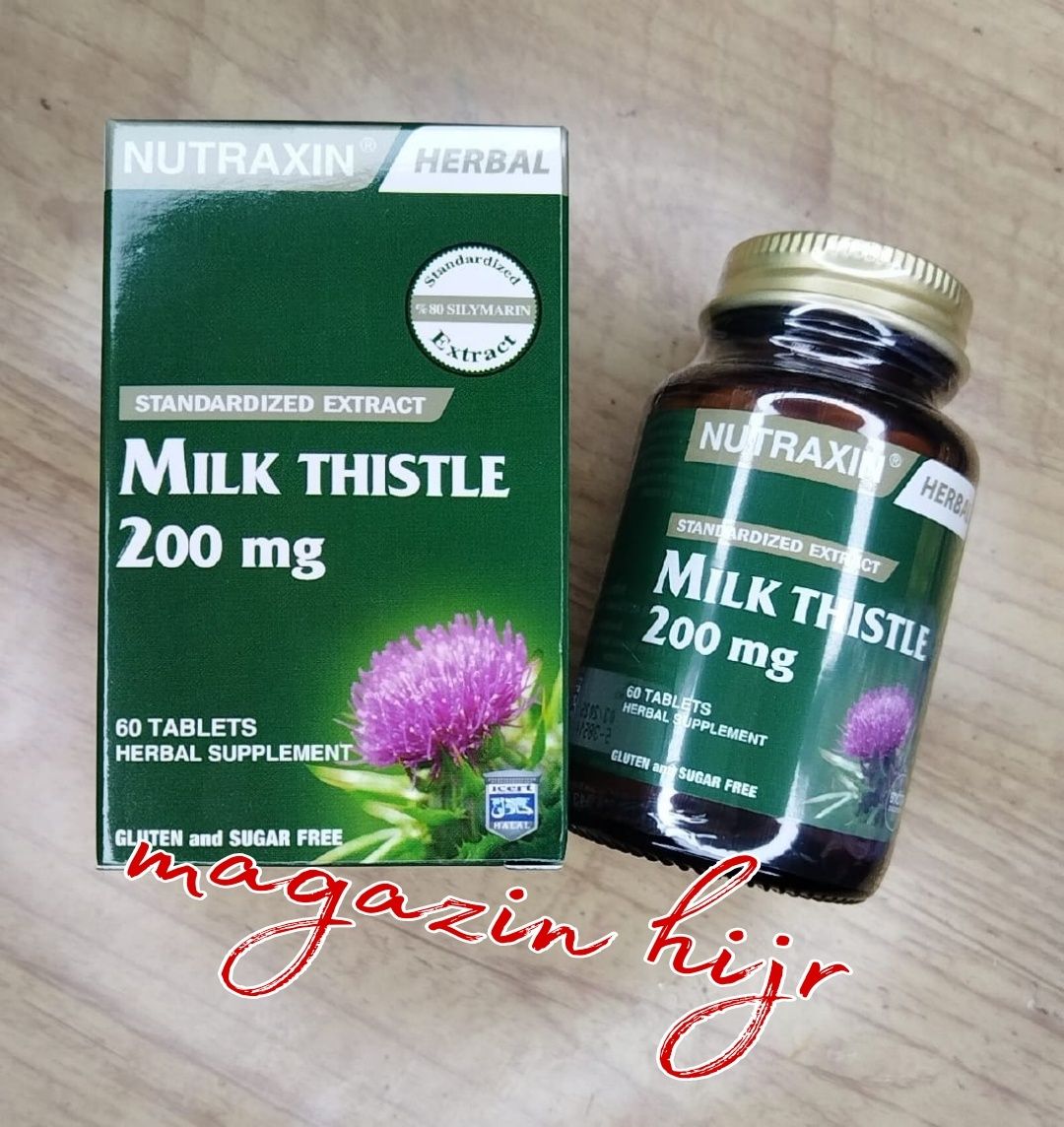 Расторопша пятнистая для здоровья печени(Milk Thistle Nutraxin)