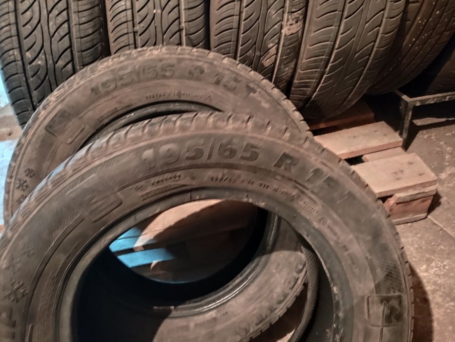 Зим.шины R 15 / 65 / 205 и /195.
