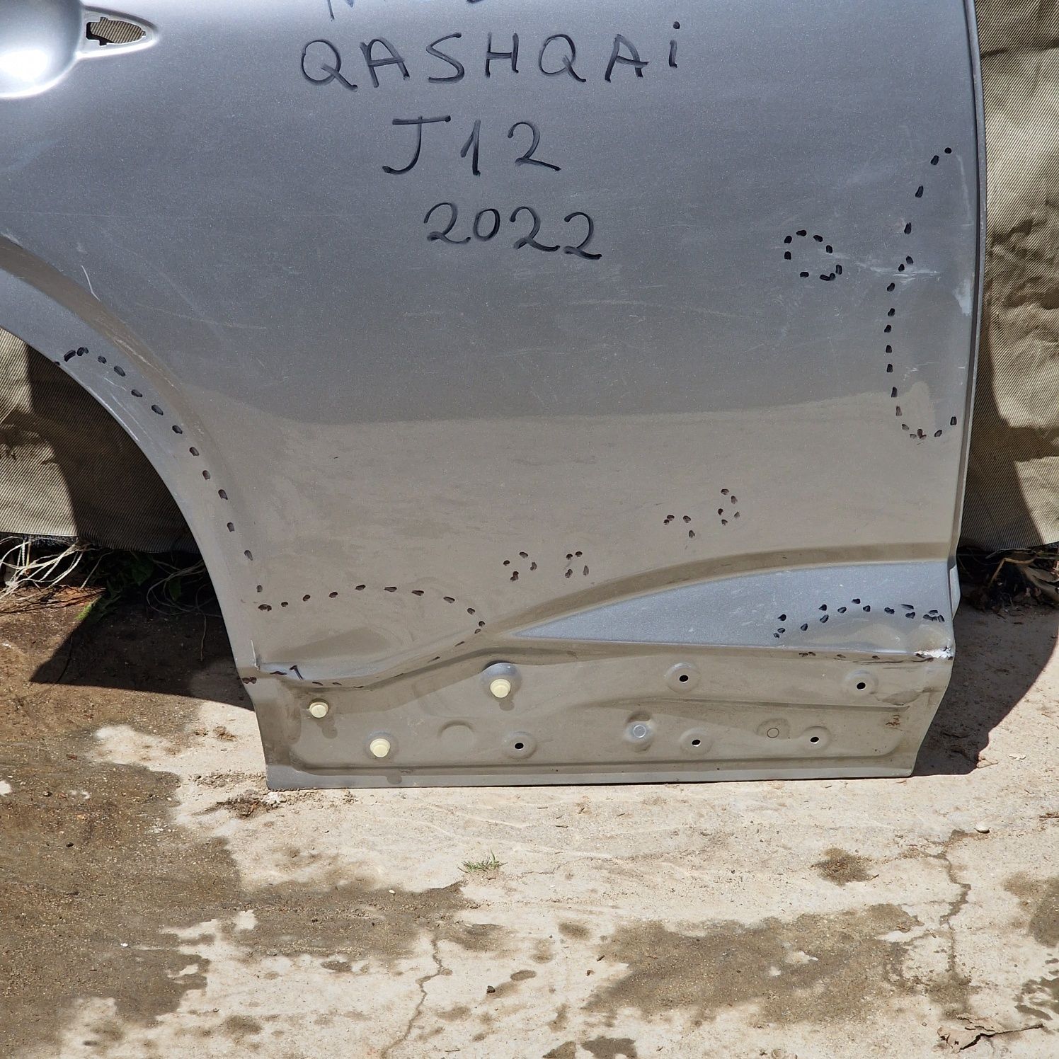 Nissan Qashqai J12  2022 задна дясна врата