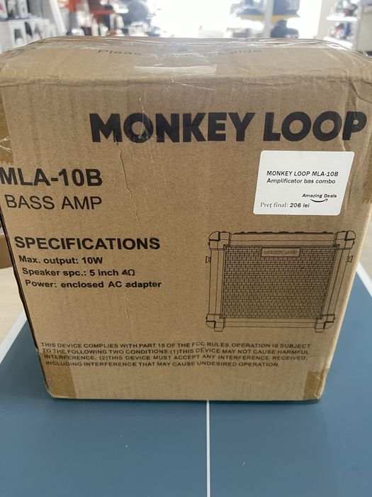 Amplificator pentru bas