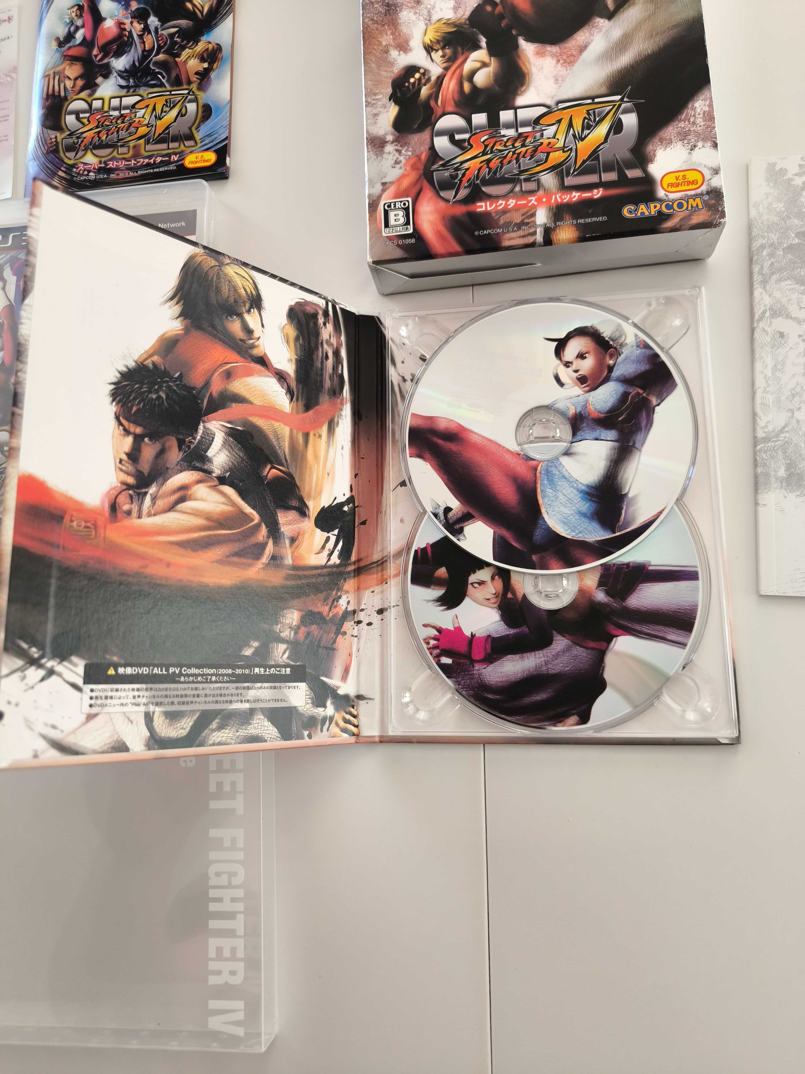 Super Street Fighter IV 4 Collectors Package Limited Edition PS3