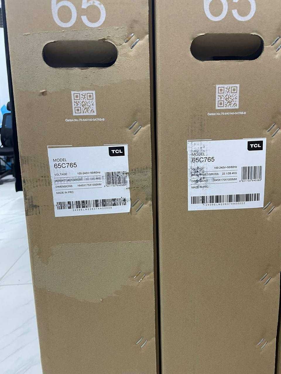 Телевизор TCL 65 C765 QD-Mini LED 4K Smart TV установка есть +доставка