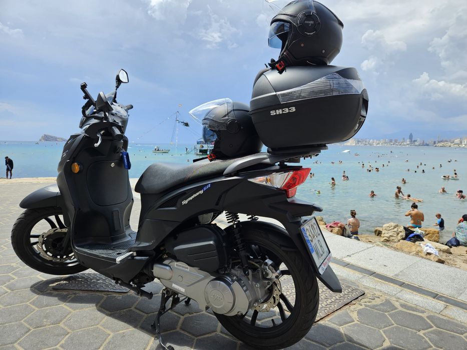 Scuter 125, Sym Symphony SR doar 2600km in garanție