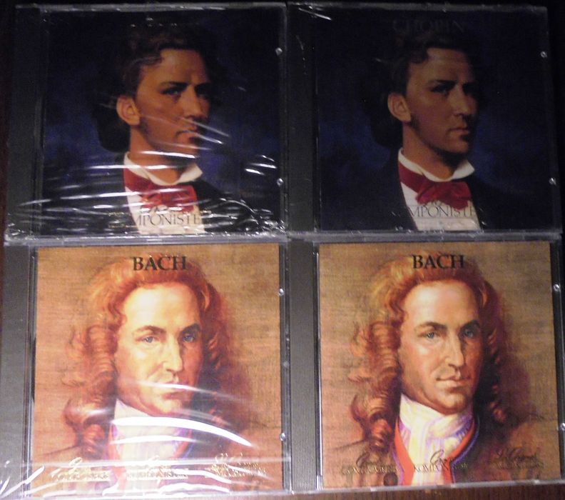 Vand colectie 16 CD-uri noi  ''Mari compozitori''