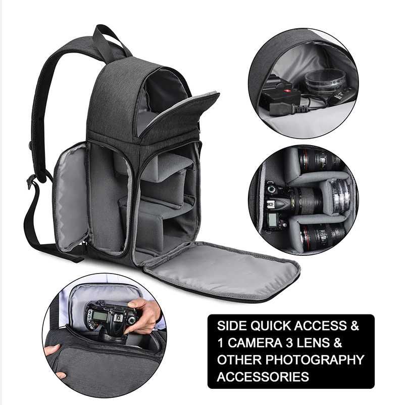 НОВЫЕ Фоторюкзак сумка рюкзак портфель для фотоаппарата и камеры
