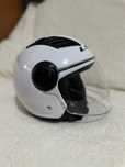 Casca moto LS2 alba