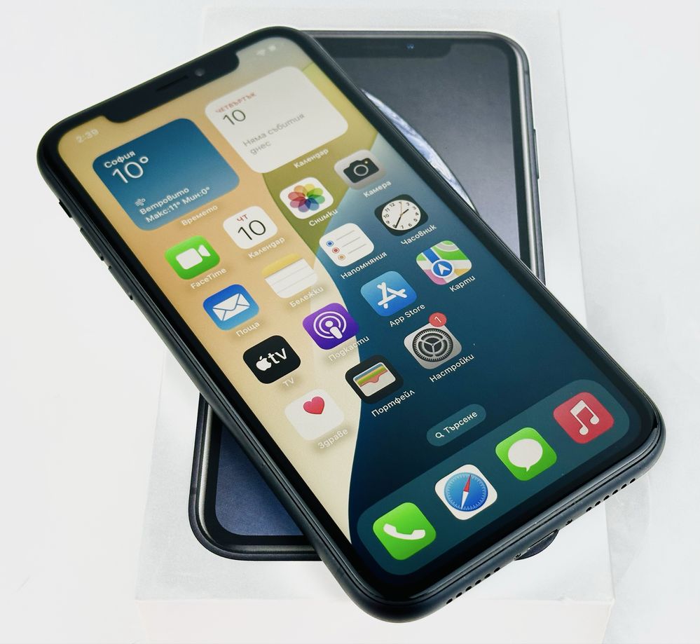 Apple iPhone XR 64GB Black 91% Батерия! Гаранция!