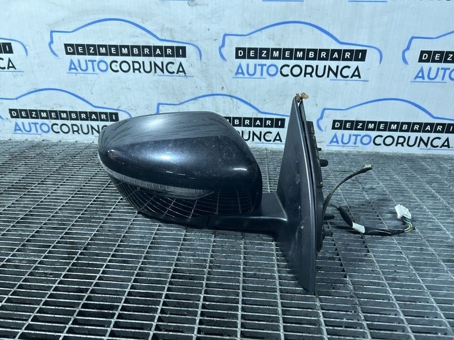 Oglinda dreapta Nissan Qashqai J11 2013 - 2017 4 Usi NEGRU (1197) Rabatabile