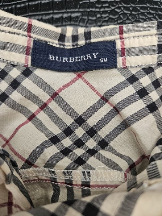 Бебешка риза бърбъри