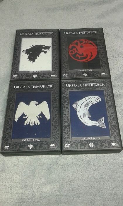 Urzeala Tronurilor - Game of Thrones Sezoanele 1 - 40 DVD sub. romana