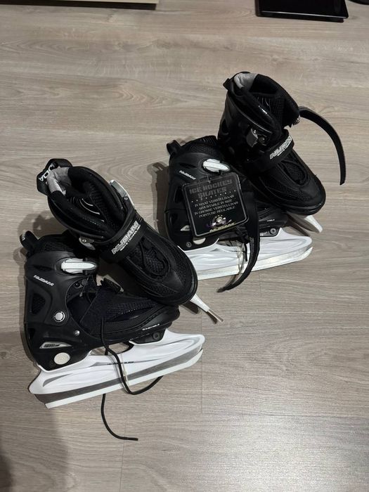 Кънки за лед Nijdam – регулируеми, висок клас | Размери 30–33 и 34–37