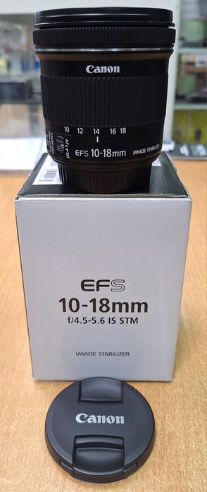 Canon EF-S 10-18mm IS,STM(отличный ширик,стаб,мотор,как новый,супер)