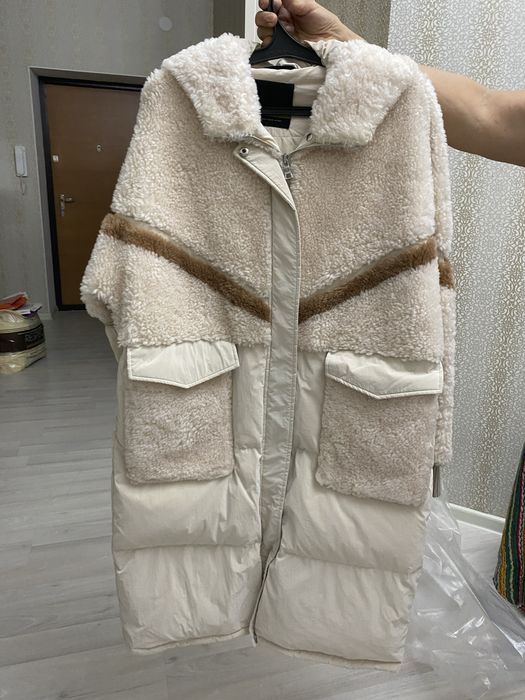 Зимняя куртка длинная в отличном состоянии. 44 размера