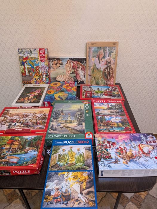Пазлы в отличном состоянии