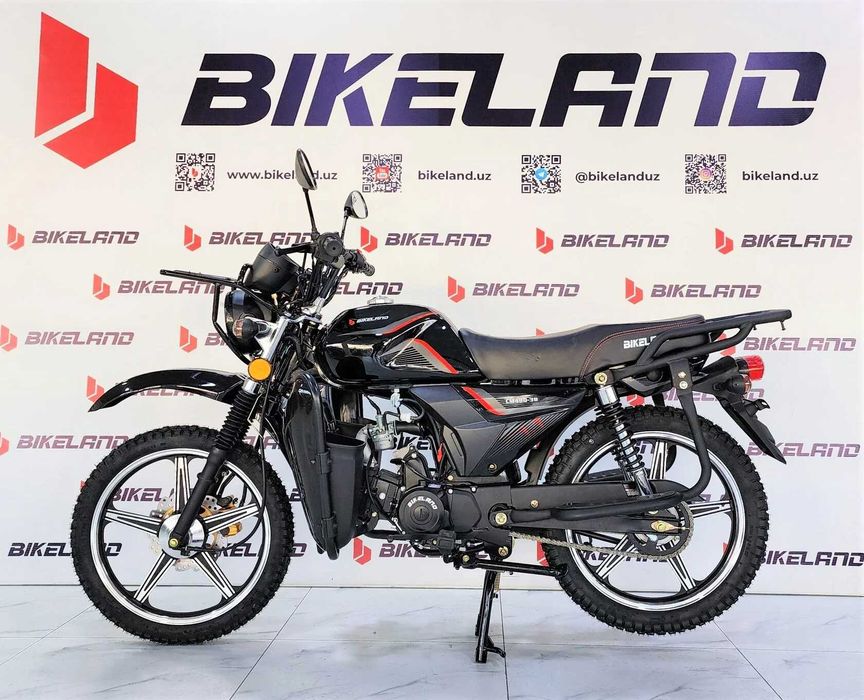 Легкий Мопед Bikeland Alpha TOURIST