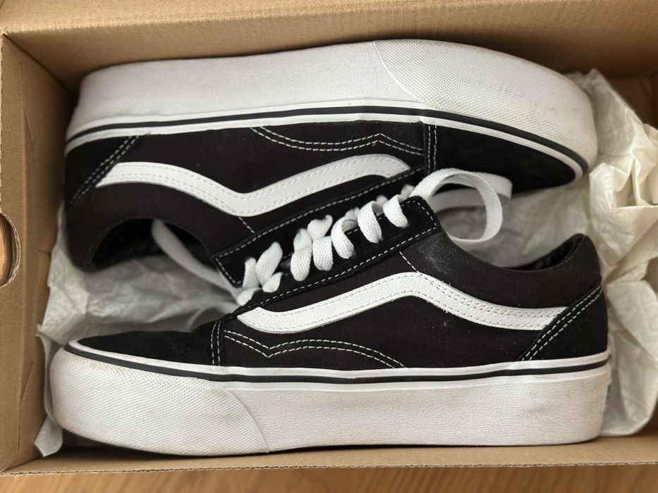 Vans old skool platform кецове