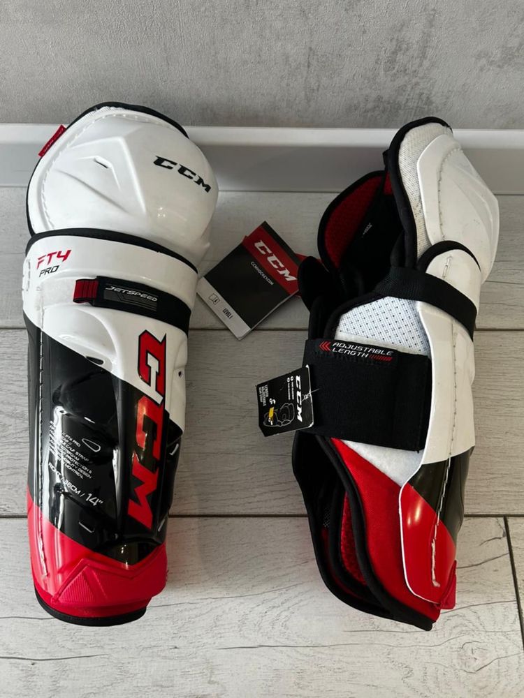 Щитки хоккейные ссм jetspeed