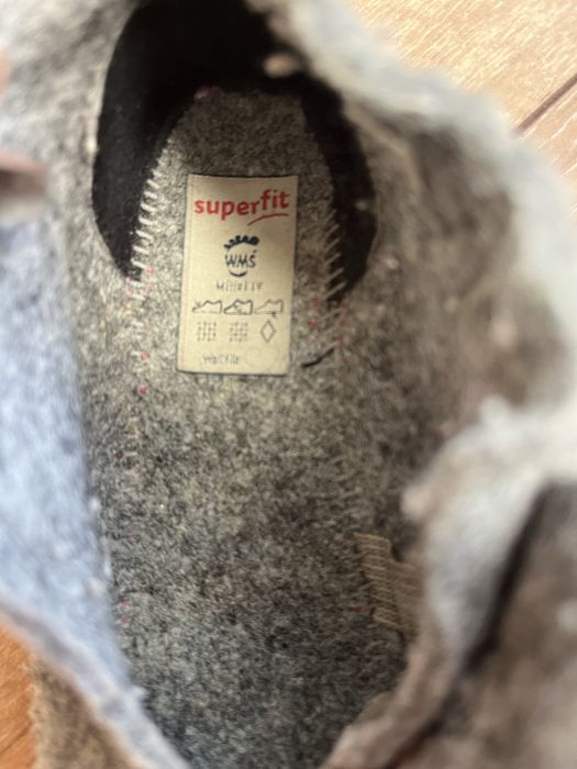 Вълнени детски пантофи Superfit