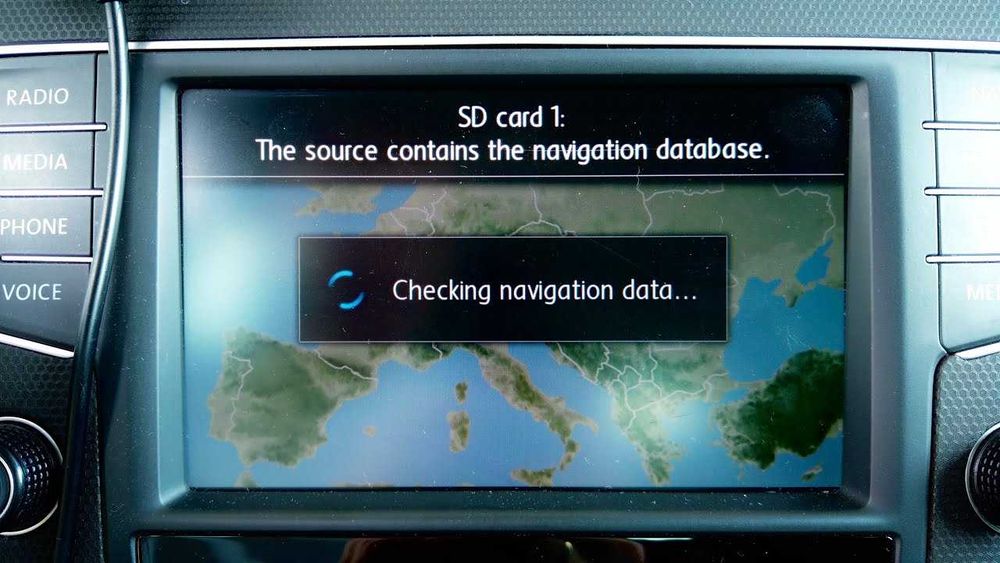 Actualizare / Update hărți 2025 Volkswagen Skoda Seat Audi