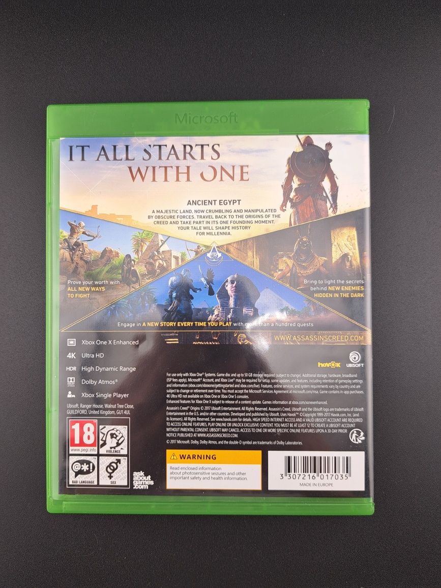 Assassin's Creed Origins Xbox One / Series X