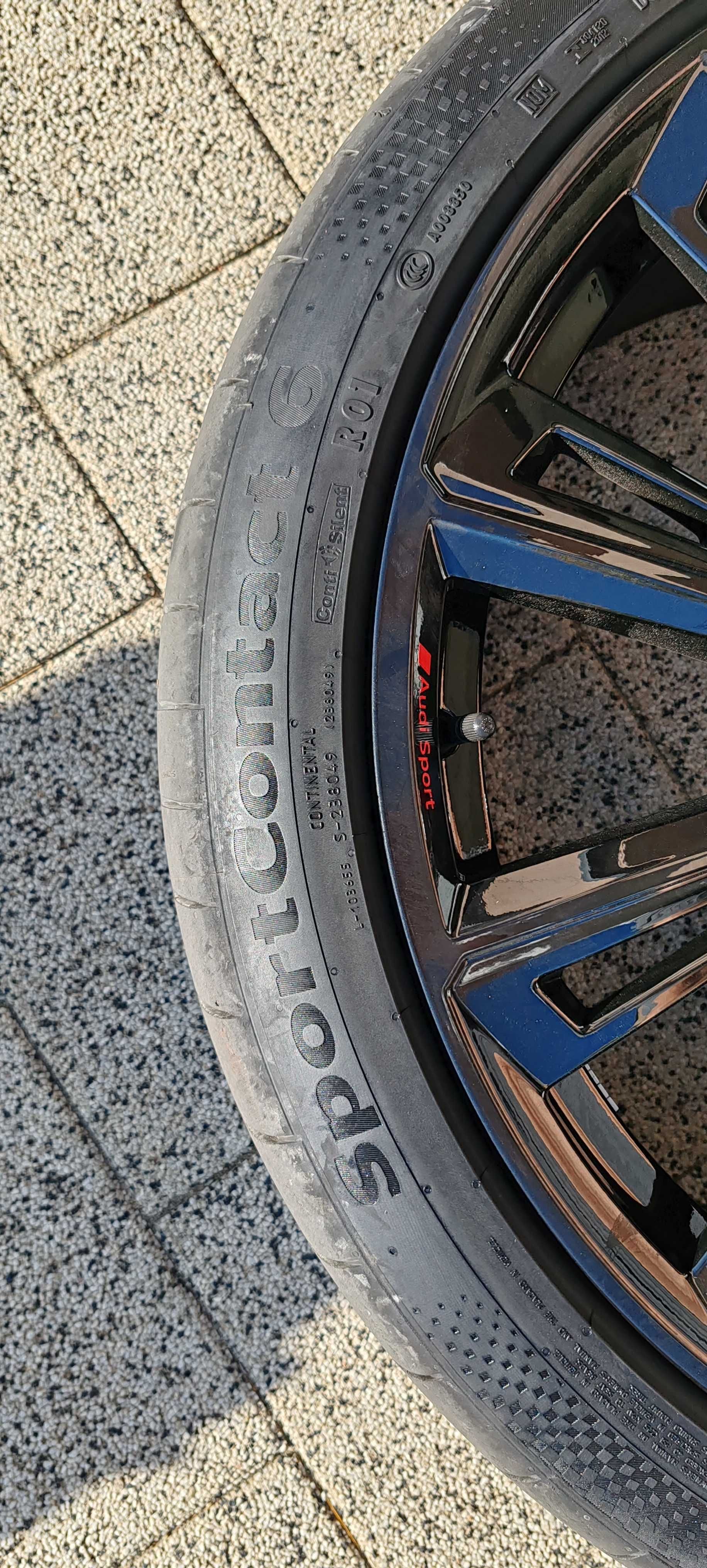 Jante originale Audi Q8 SQ8 23" roti vara SportContact 6 XL 285/35 R23