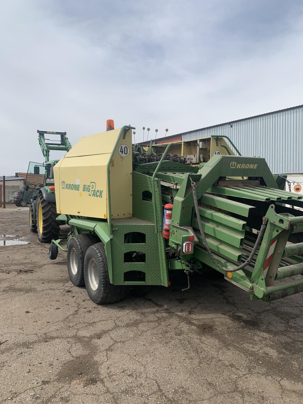 Балопреса Krone BigPack 127 VFS MultiCUT