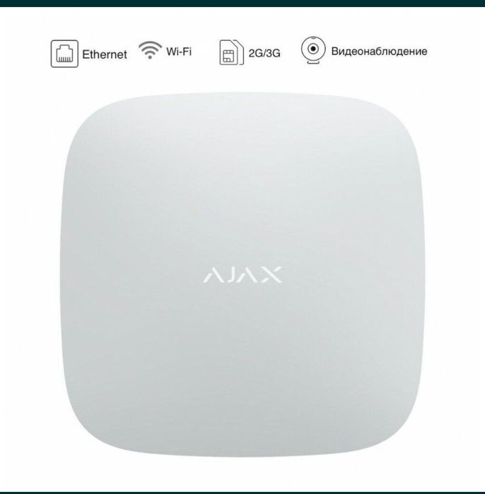 Пультовая сигнализация Ajax hub 2 plus  Аякс хаб 2 плюс