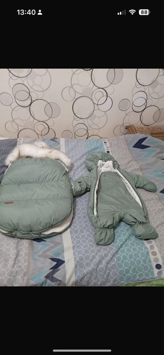 Зимний комбенизон и конверт