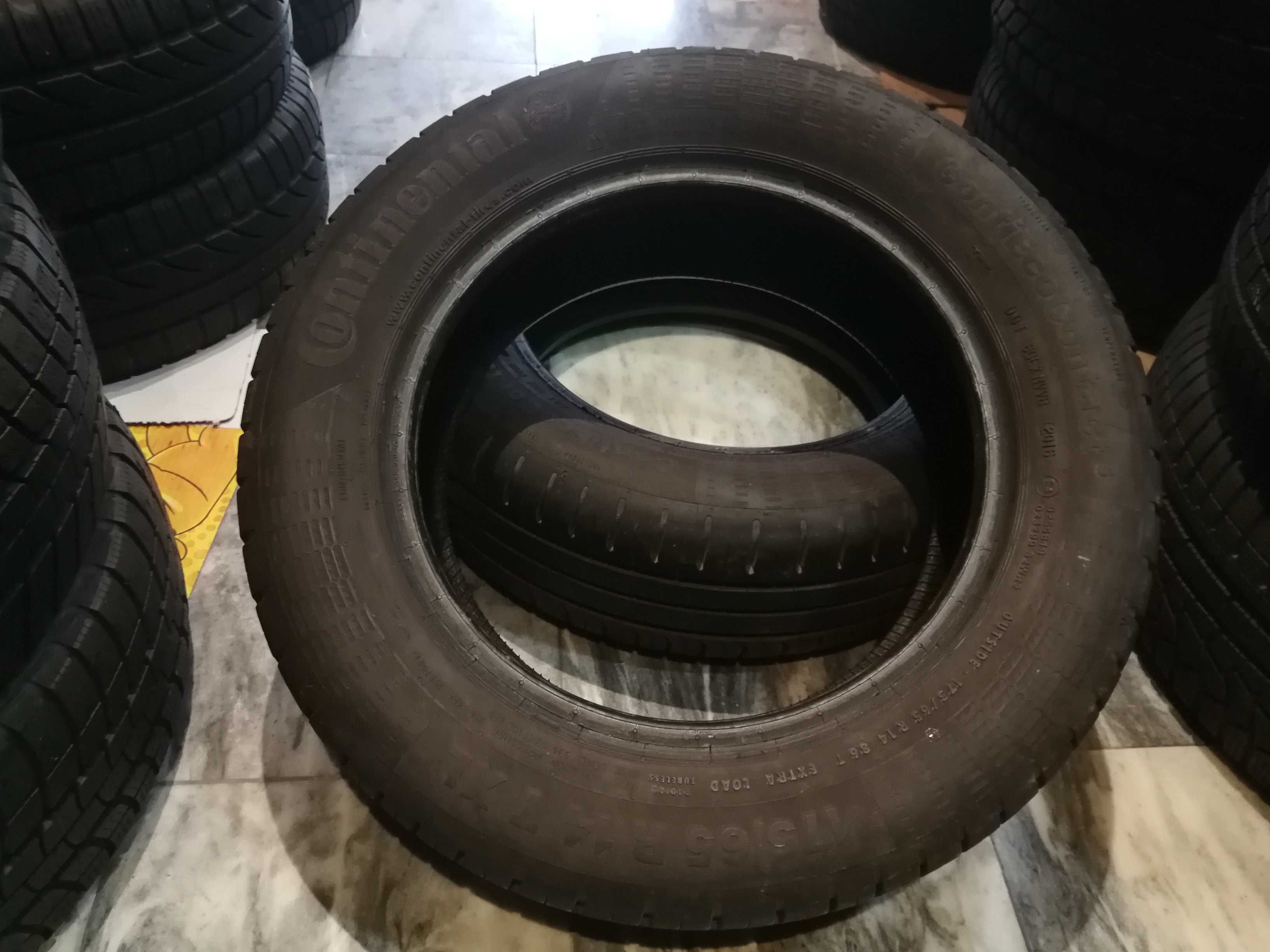 2 летни гуми R14 175/65 Continental ContiEcoContact 5 86T