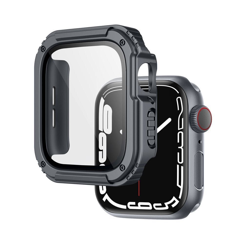 Lito S+ Кейс със стъклен протектор за Apple Watch 45mm 41mm 44mm 40mm