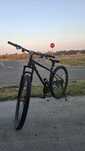 Bicicleta carpat praf