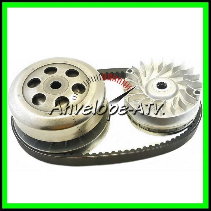Variator + Ambreiaj + Curea LINHAI 300 275 cu Saboti Fulie Oala 145MM