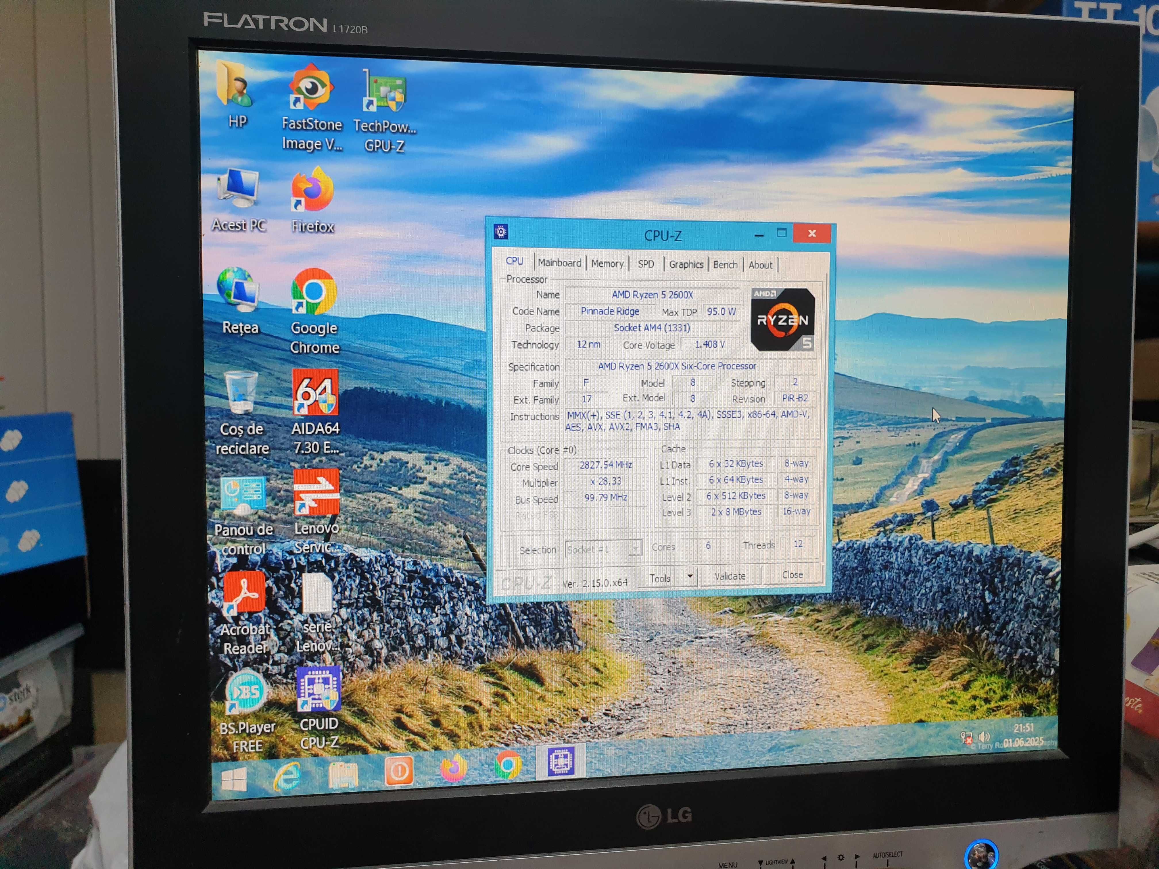 procesor AMD Ryzen 5 2600X ca nou