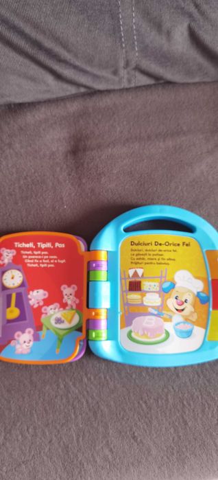Carte interactiva Fisher price în română