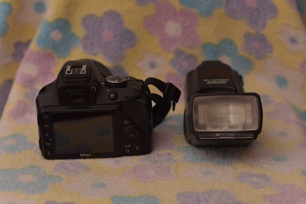 Фотоаппарат Nikon D5300 в комплекте.