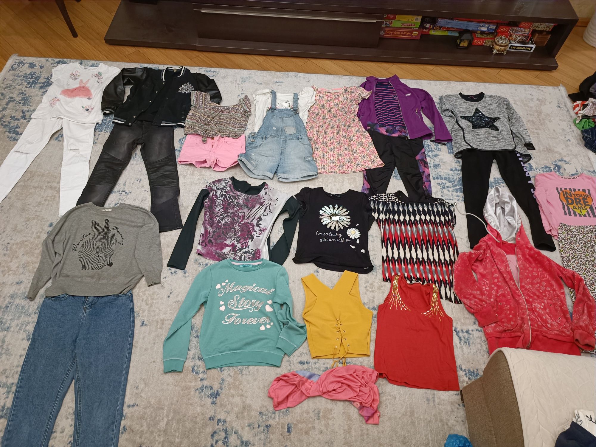 Пакет одежды для девочки от 8 до 12 лет