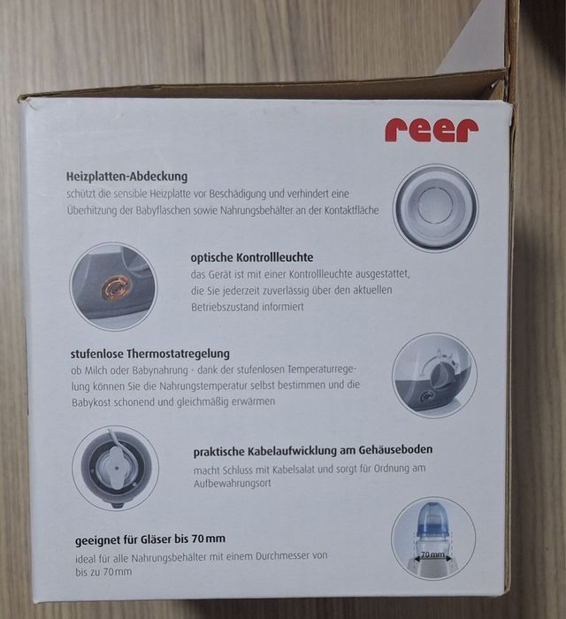 Incalzitor pentru biberoane Reer nou,nefolosit