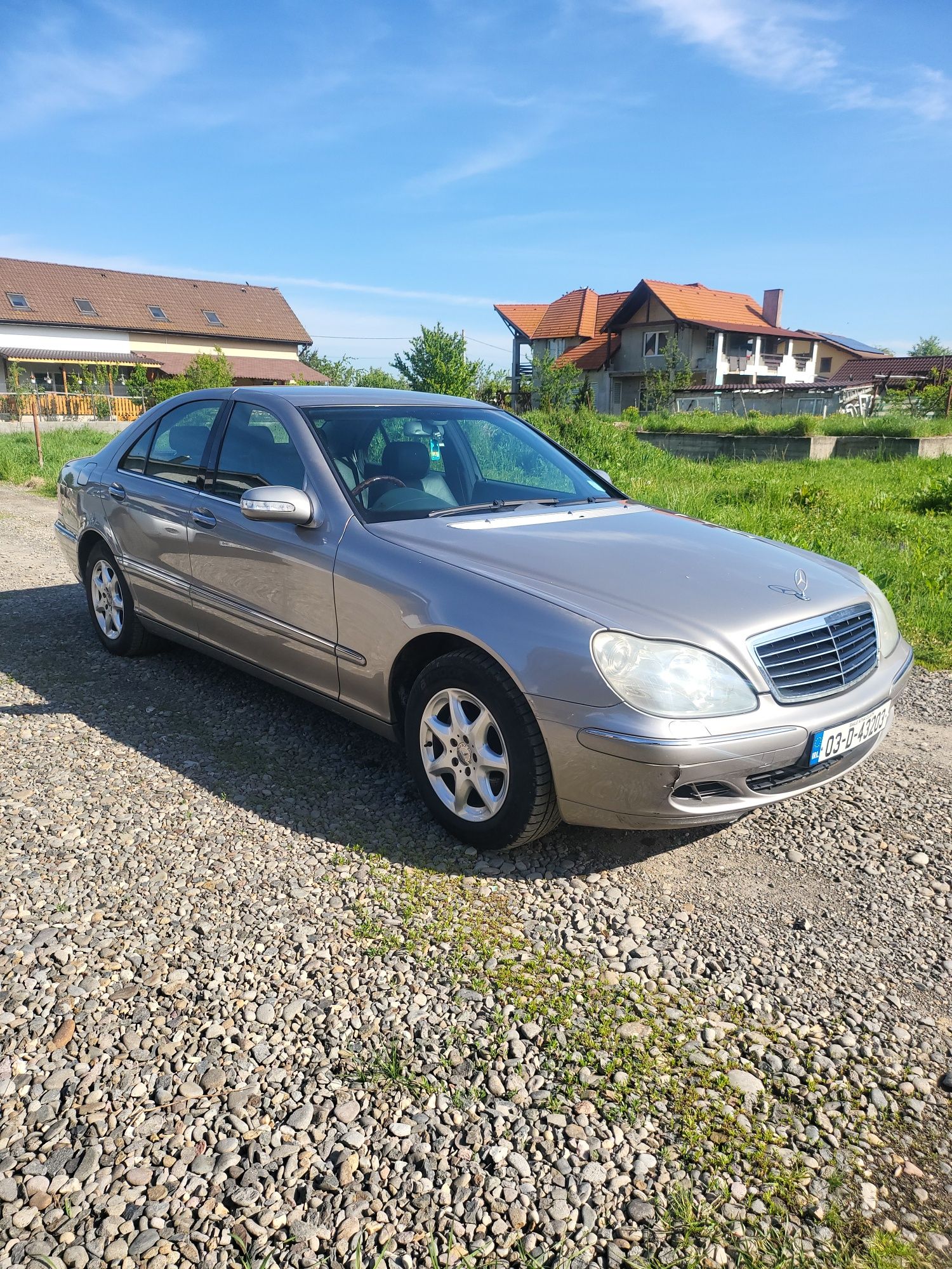 Mercedes S 350  cu numere de Irlanda