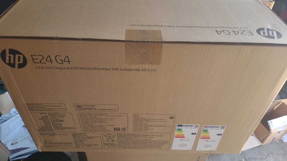 Monitor LED HP E-Display E24 G4, 24", Full HD, -noi , sigilate
