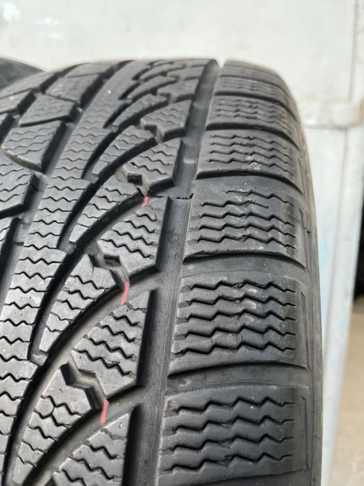 4 бр. зимни гуми 225/55/17 Petlas DOT 4417 2x7 2x5-5,5 mm