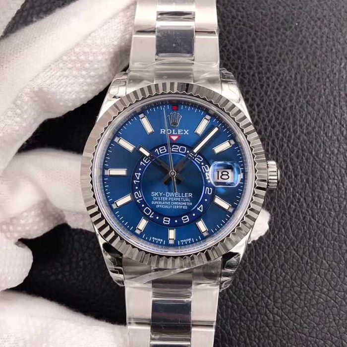 Rolex Sky-Dweller сребърна колекция