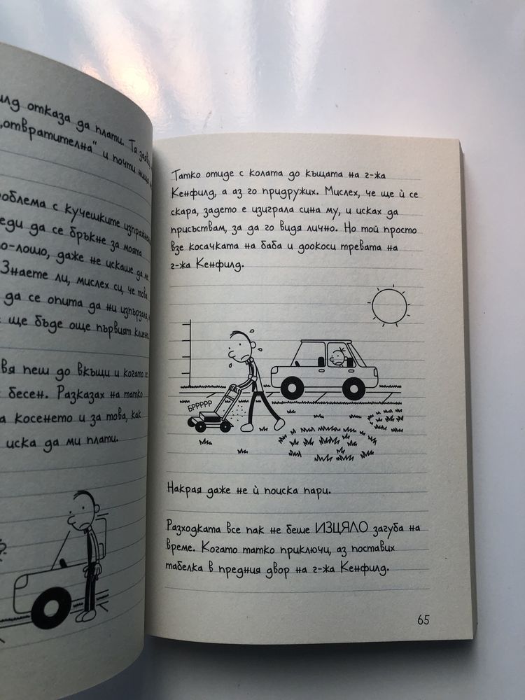 Прекрасна книга за деца-Дневникът на един дръндьо,Горещници