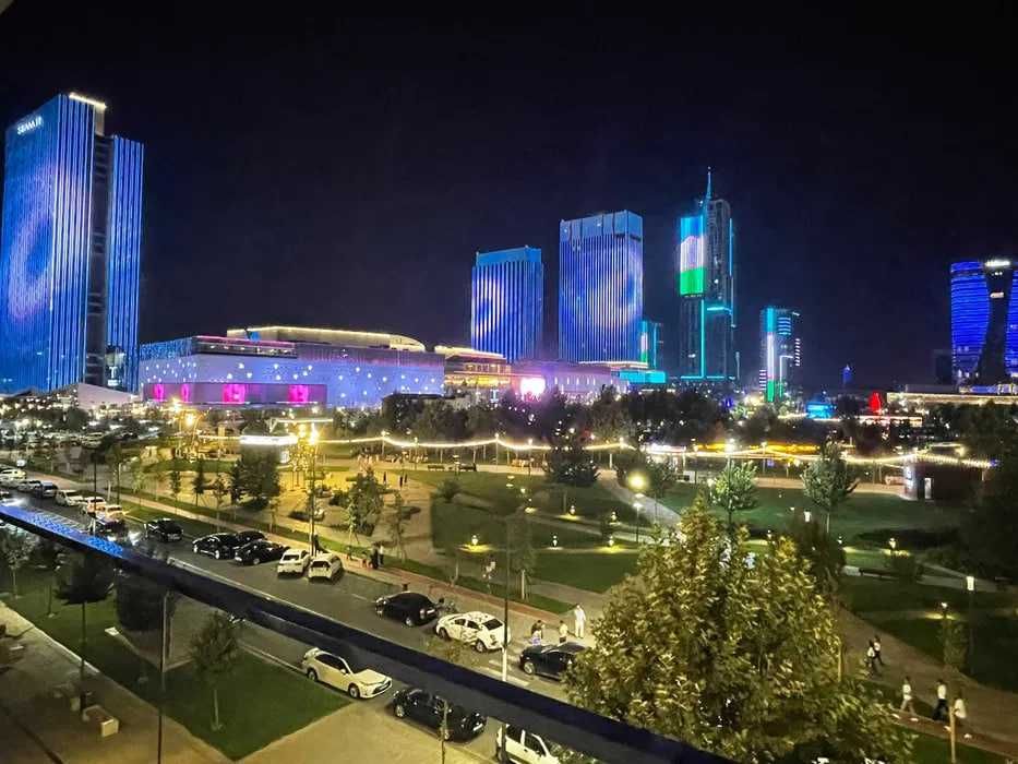 ЖК Gardens 3ком квартира на Шайхантахуре в Центре Города-вид на Парк!