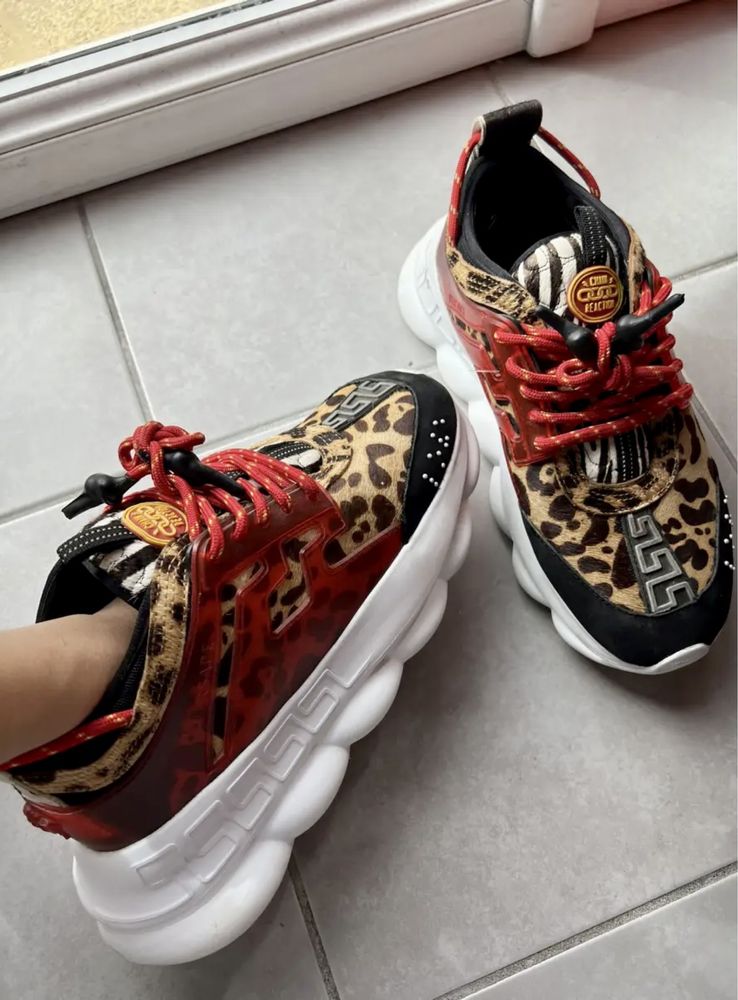 Versace Chain Reaction Leopard 42 stare buna